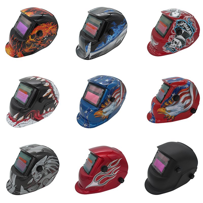 Factory direct darkening electronic sexy girl welding helmet graphic with low price