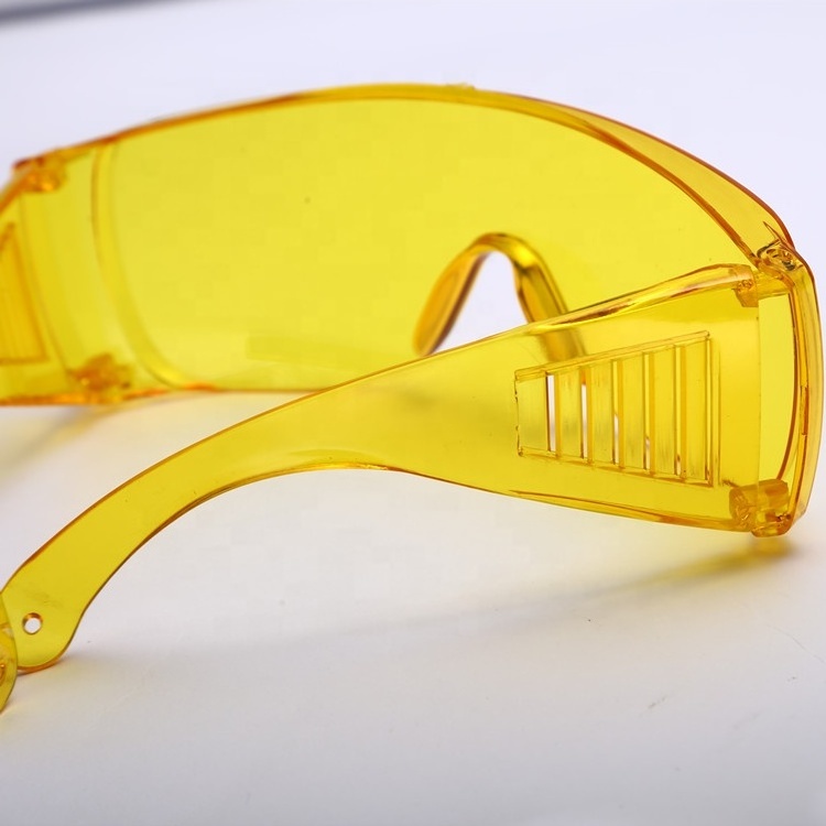 dental disposable laser welding anti-impact anti-fog anti-scratch clear eye protection work safety glasses