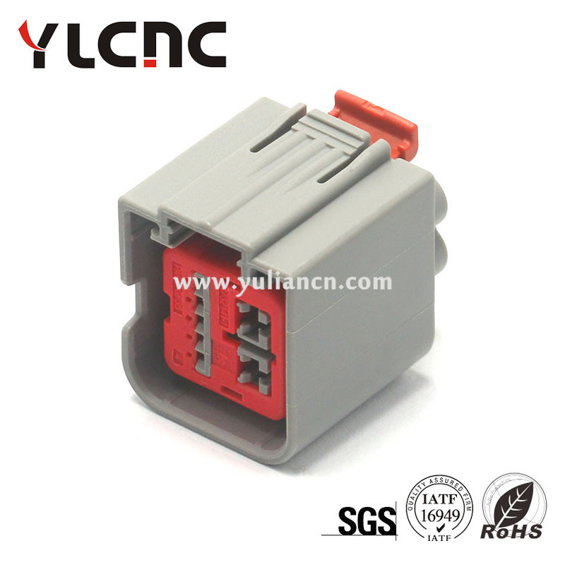 YLCNC 7pin PA66 GF35 TE amp Sealed Series Ford Coil Connector For COP Pencil Ignition Coils DJ7072-0.6 3.5-21