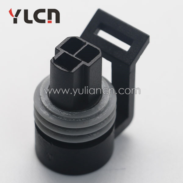 3 way female Black Waterpoof Fuel Pressure Sensor Connector for delphi 12078090 12065287 12078090 12078090 12110192