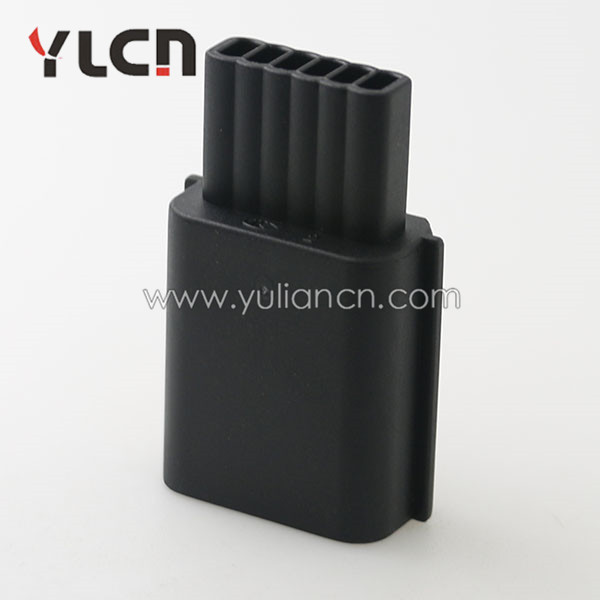 6 Pin Male molex pbt gf20 plastic connector for peugeot