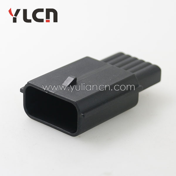 6 Pin Male molex pbt gf20 plastic connector for peugeot