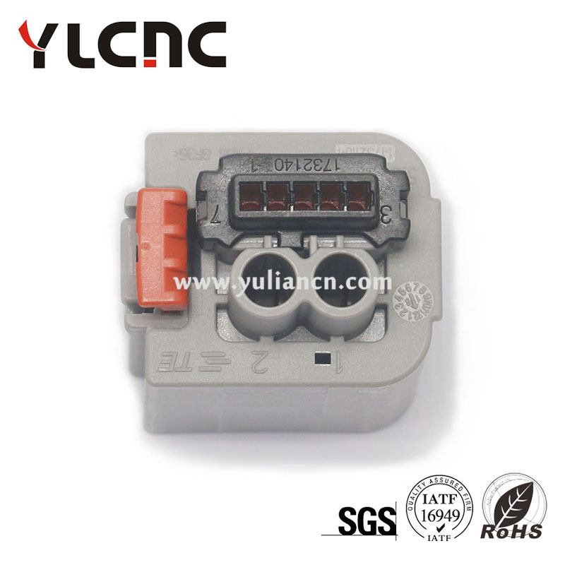 YLCNC 7pin PA66 GF35 TE amp Sealed Series Ford Coil Connector For COP Pencil Ignition Coils DJ7072-0.6 3.5-21