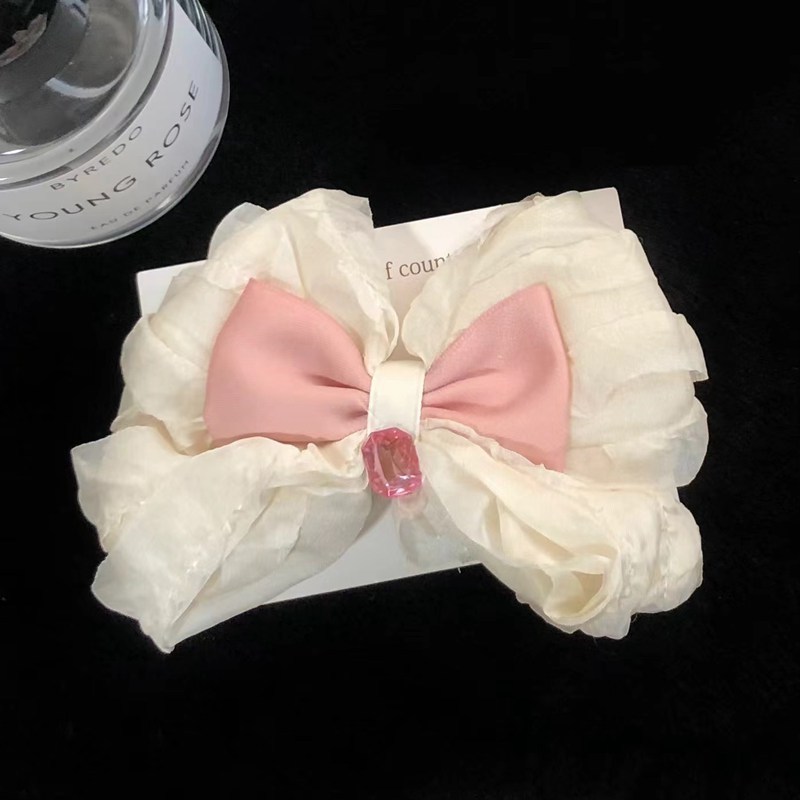 Customized European and American Style Handmade Hair Clips Bows Cute Delicate Birthday Gift for Children