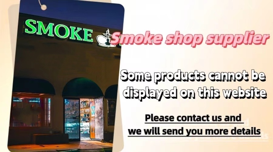 USA Smoke Shop Supplies Smoking Accessories Lighters Bar Shisha Flavor & Vapers Fuffs Supplier Safty Shipping