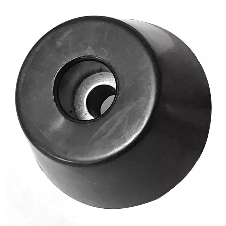 custom round Anti Vibration rubber Feet Pads with steel gasket