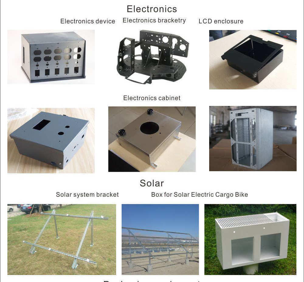 Factory made sheet metal work generator sound enclosure