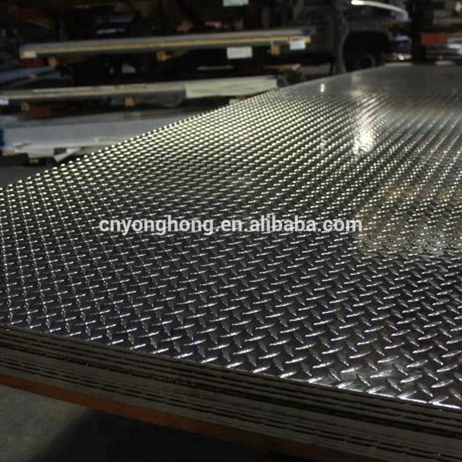 5052 bright aluminum checked plate sheets