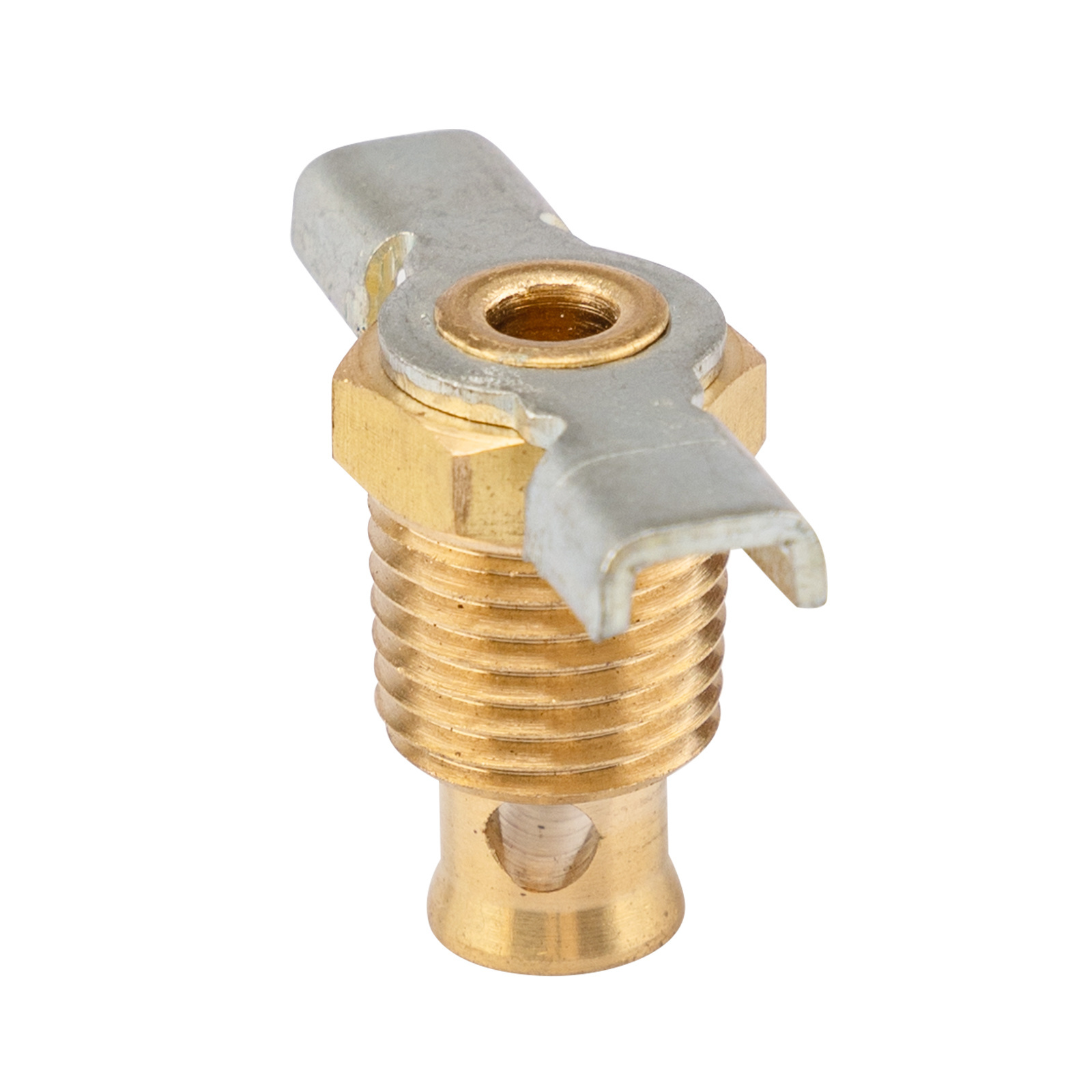 1/2inch RV Water Heater Replacement Drain Valve, Durable Brass Construction for Trailer,RV Water Heater Drain Plug with Tape