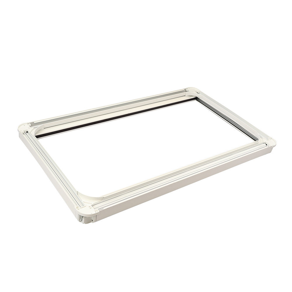 RV Parts 700mm*400mm RV Window Curved Top-Hung Hinged Camper Window Motorhome Caravan Accessories RV Skylight Window