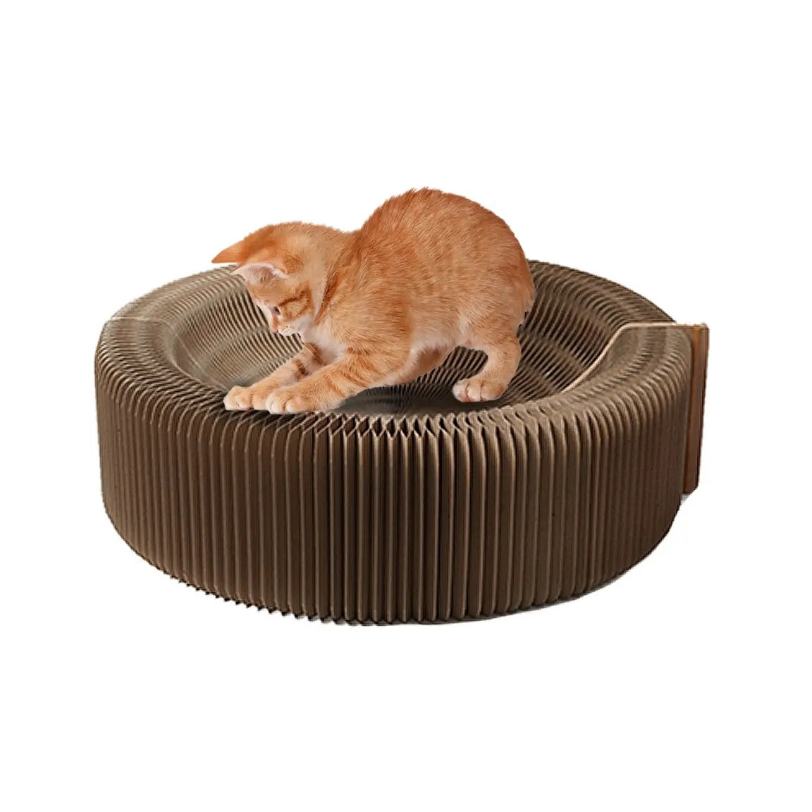 Nest Donut Wholesale Cardboard Scratchers Cat Scratcher With Factory Price Discount