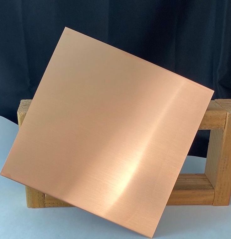 Stock High Purity 99.99% Electrolytic Copper Cathodes C10100 3mm Cooper Plate Sheet