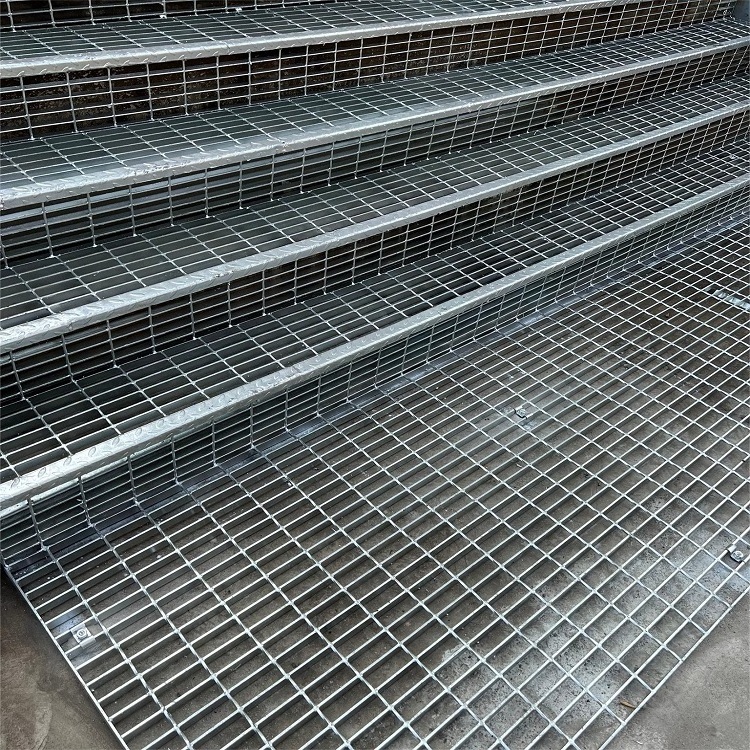 OEM Heavy Duty Driveway Floor Drainage Trench Cover Low Carbon SS400 S235JR Steel Grating