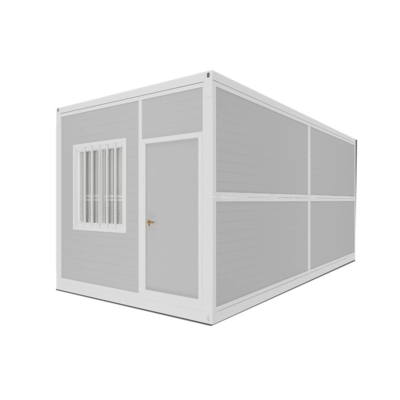 Low Cost Prefabricated Foldable Container House Home 20ft 40ft Chinese 3D Model Steel Security Door 1 Set Apartment YBT Metal