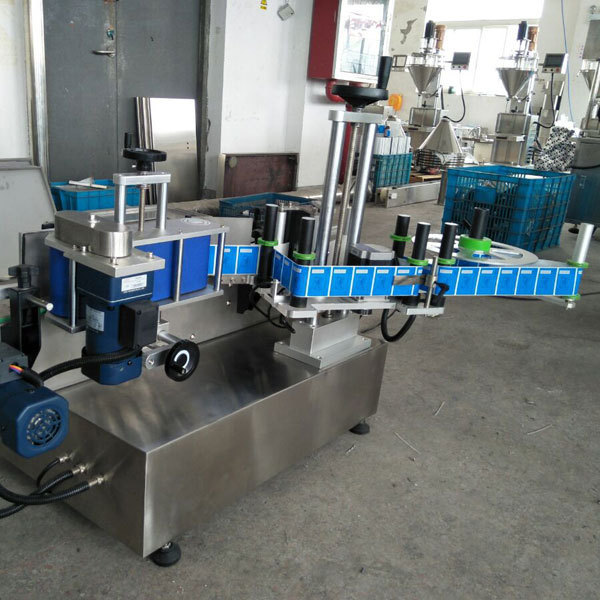 Benchtop Automatic Round Bottle Vial Labeling Machine suitable for 30-100mm bottle diameter