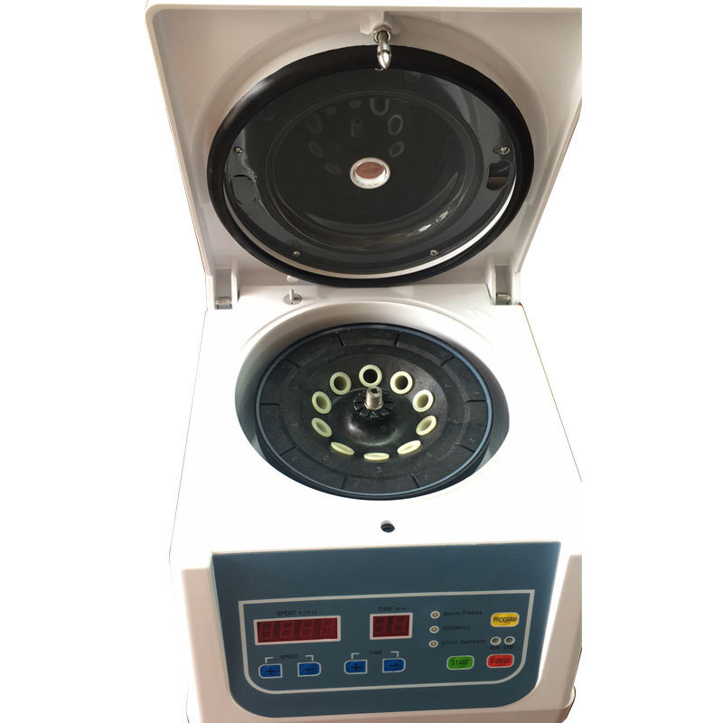 Lab High speed  Hematocrit 75mm x10 tubes Veterinary Urine Centrifuge L-450B Desktop blood test centrifuge machine 2mlx10