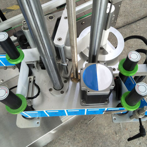 Benchtop Automatic Round Bottle Vial Labeling Machine suitable for 30-100mm bottle diameter