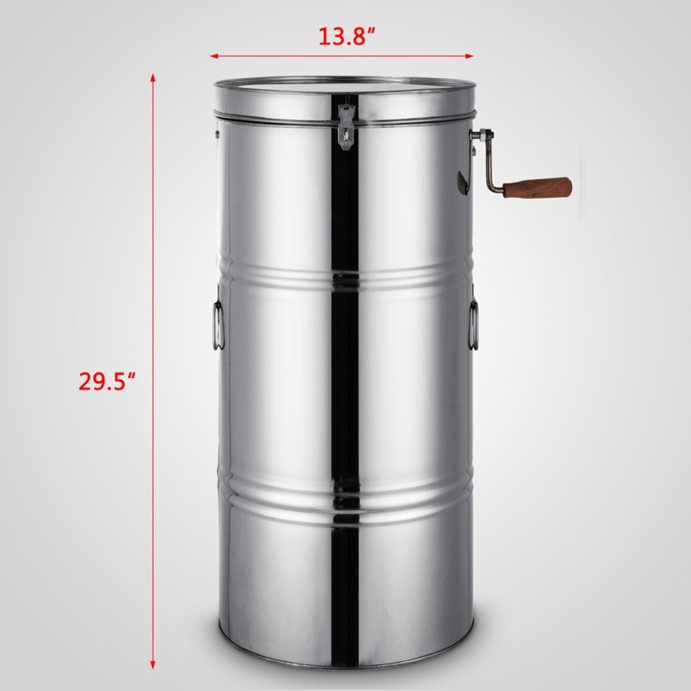 Agriculture Equipment Beehive 2 frames Manual Honey Extractor Centrifuge for Honey