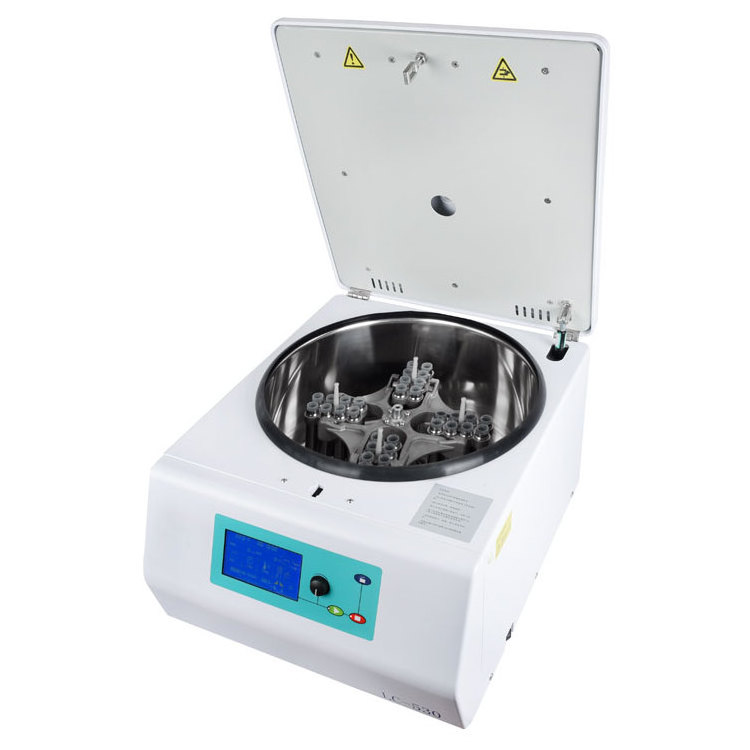 Desktop High-Capacity 500mlX4 100ml*4 Low-speed Centrifuge With Swing Bucket Rotor For laboratory L-600