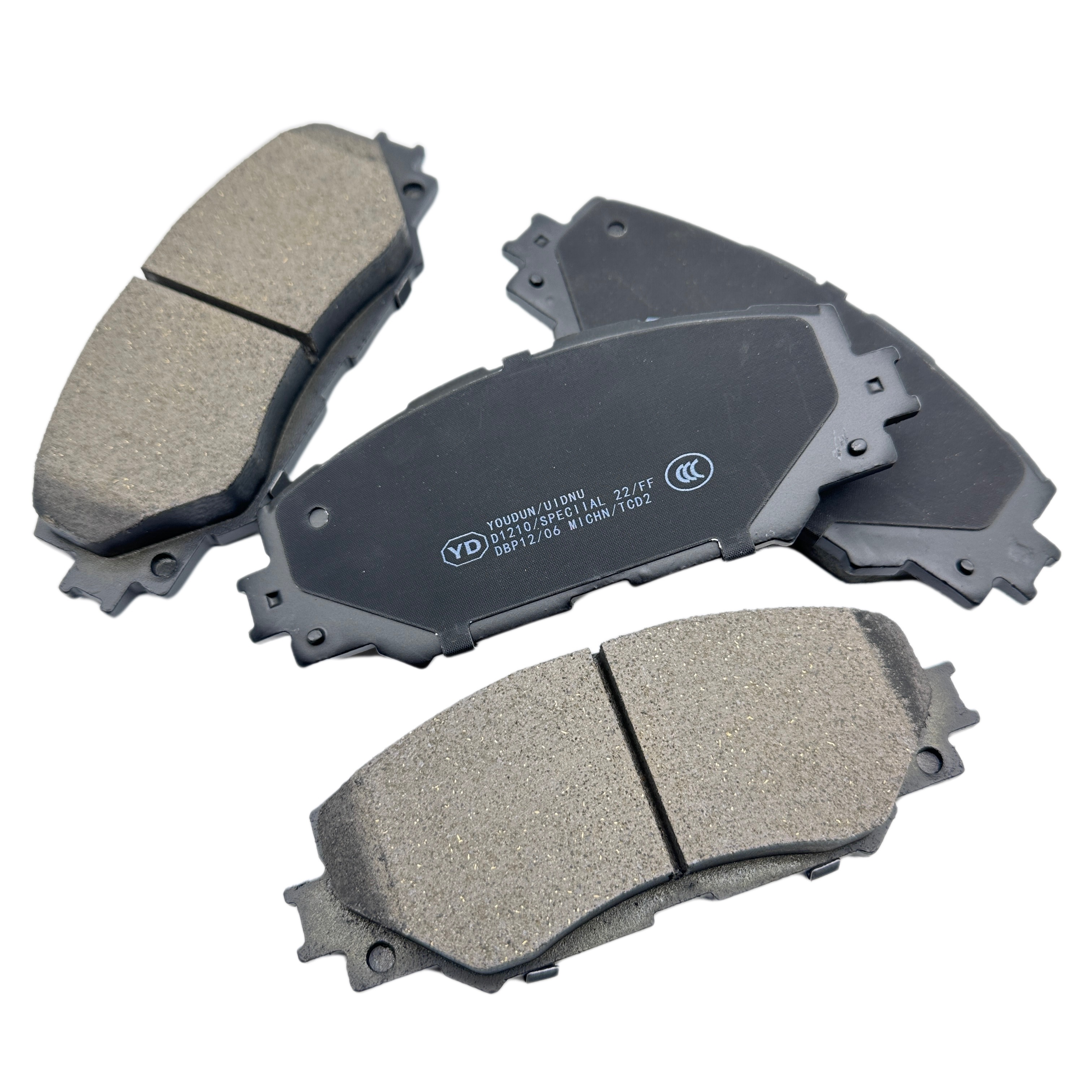 factory whosale auto car spare parts D1210 04465-02220 D2274 break system ceramic brake pad for Toyota Corolla