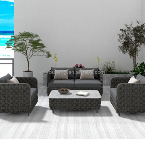 2022 outdoor or living room furniture living room lounge-set garden lounge suite sofa set outdoor furniture