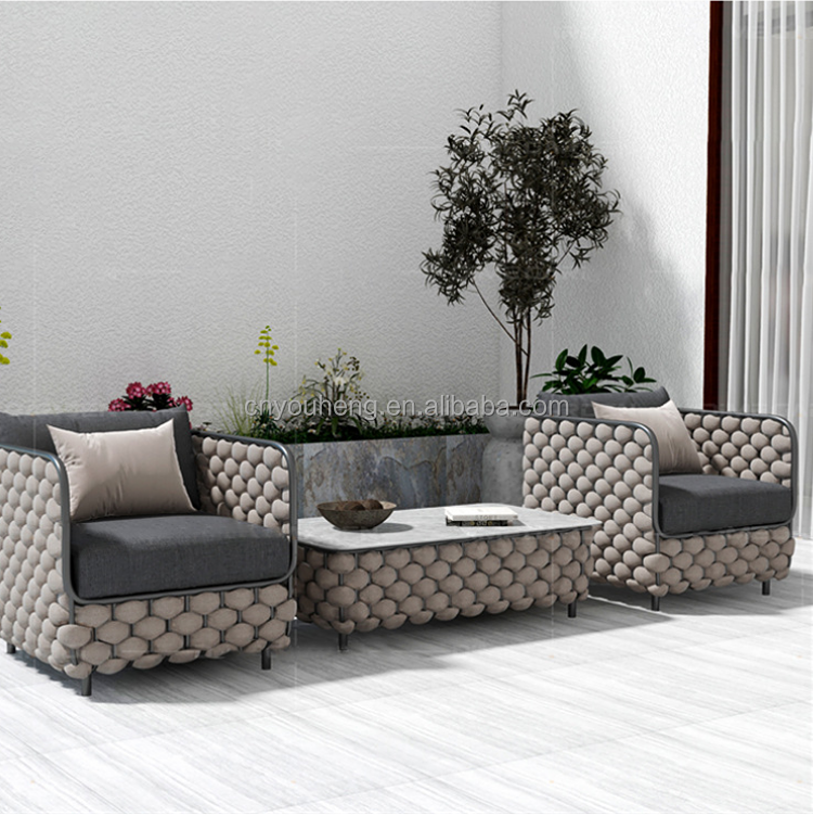 2022 outdoor or living room furniture living room lounge-set garden lounge suite sofa set outdoor furniture