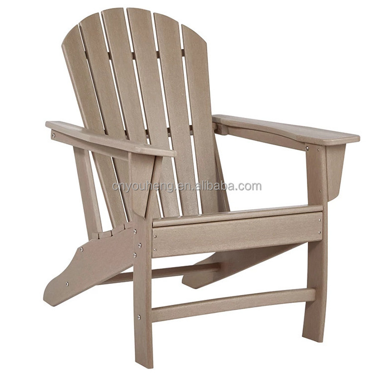 Waterproof Patio Garden Plastic Outdoor patio adirondack garden leisure wooden stand wood beach chair