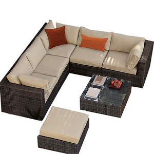 rattan garden used outdoor furniture corner set garden mini garden hand tools set sofas modern corner sofa u shape