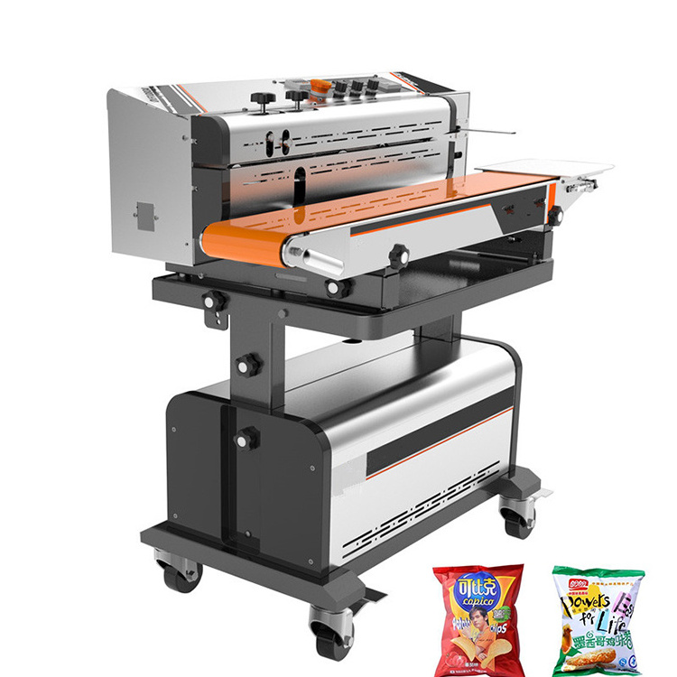 continuous band sealer for bag automatic nitrogen sealing machine