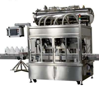 negative pressure filling capping labeling machine line liquid detergent bottle filling machine