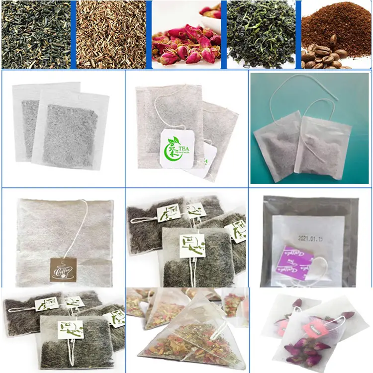 Automatic Triangle Tea Sachet Packaging Machine Nylon Pyramids Tea Bag Packing Machine