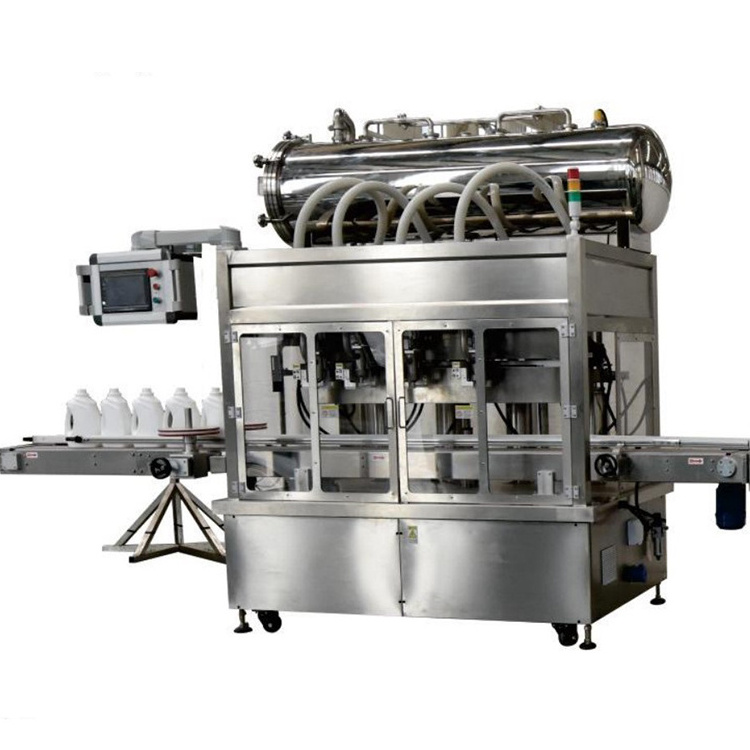 negative pressure filling capping labeling machine line liquid detergent bottle filling machine