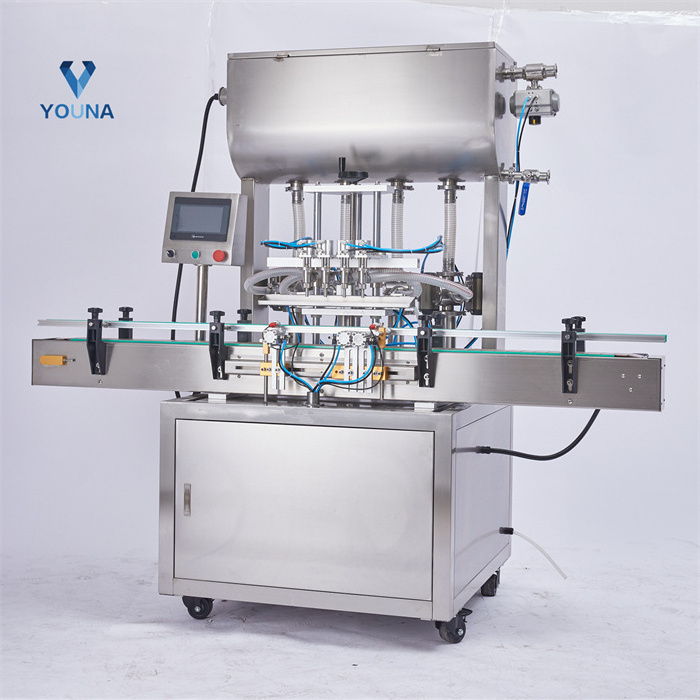 Fully automatic paste food liquid bottle filling machine jam mayonnaise chili sauce honey peanut butter filling machine