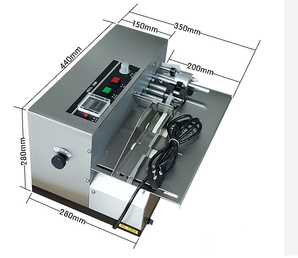 MY 380 sachet date coding machine date and batch code printing machine