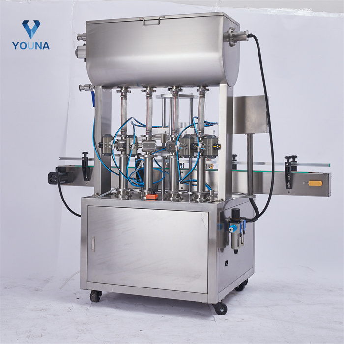 Fully automatic paste food liquid bottle filling machine jam mayonnaise chili sauce honey peanut butter filling machine