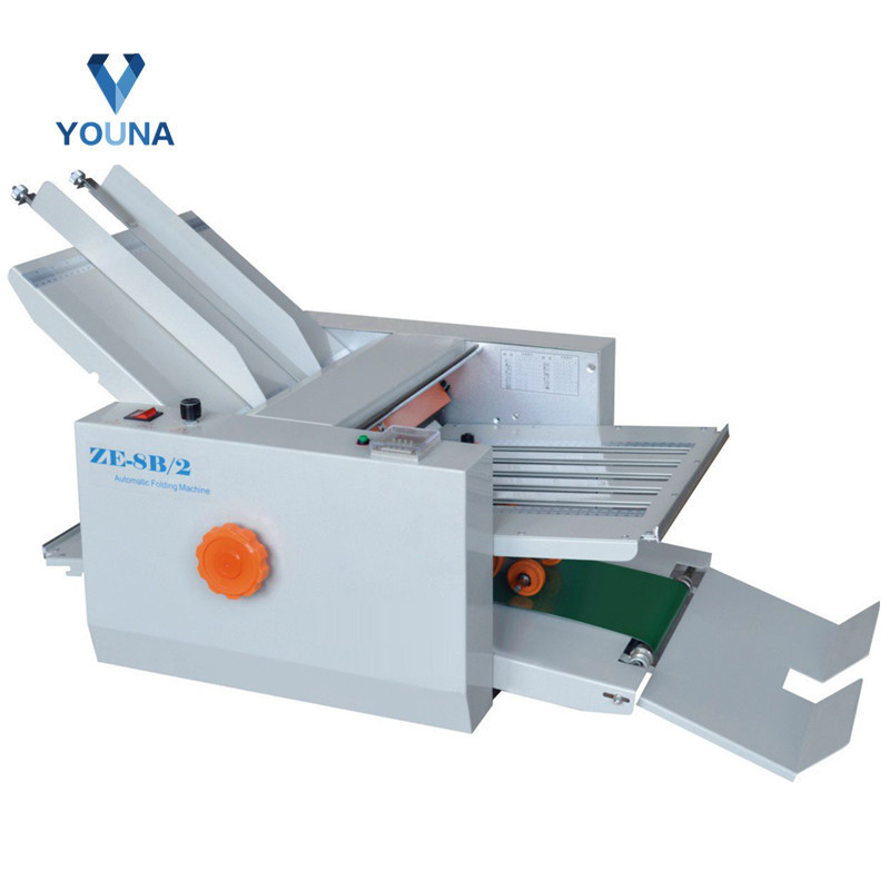 Manual A4 Paper Folding Machine for Small Business High Efficient White Folding, Counting 310x700mm 30-150g 50x70mm 80m/min 2/4