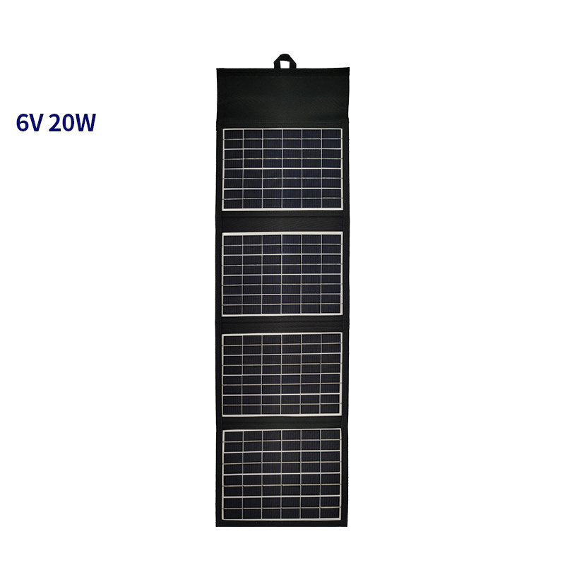 Solar charger portable power travel bag power supply solar folding panel