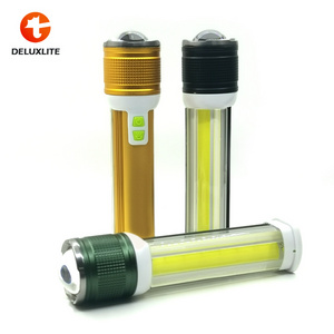 Super Bright LED Tactical Flashlight Rechargeable OEM Zoom Aluminium Alloy Flashlight Linterna