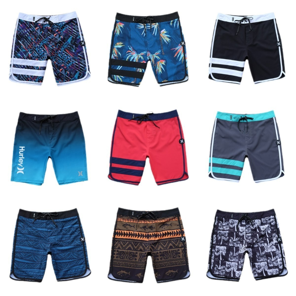 Wholesale custom logo sexy xxx mens beach volleyball shorts  beach quickdry gym shorts for mens