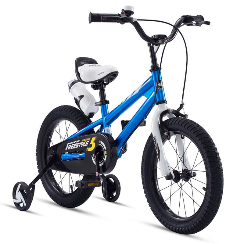 Freestyle Kids Bike Boys Girls Bicycle 12 14 16 Inch Mini BMX Bike Kickstand Child's Bike With Training Wheels