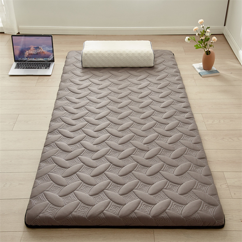 New Design Mattress Student Dormitory Padded Bed Comfortable Folding Floor Sleeping Mat Beautiful Single Mattress Home Furniture