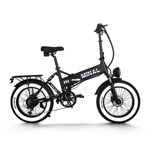 2023 New Arrival Electric Bicycle Battery Hidden Ebike  20inch 750w Mini Folding Electric Scooter Bike