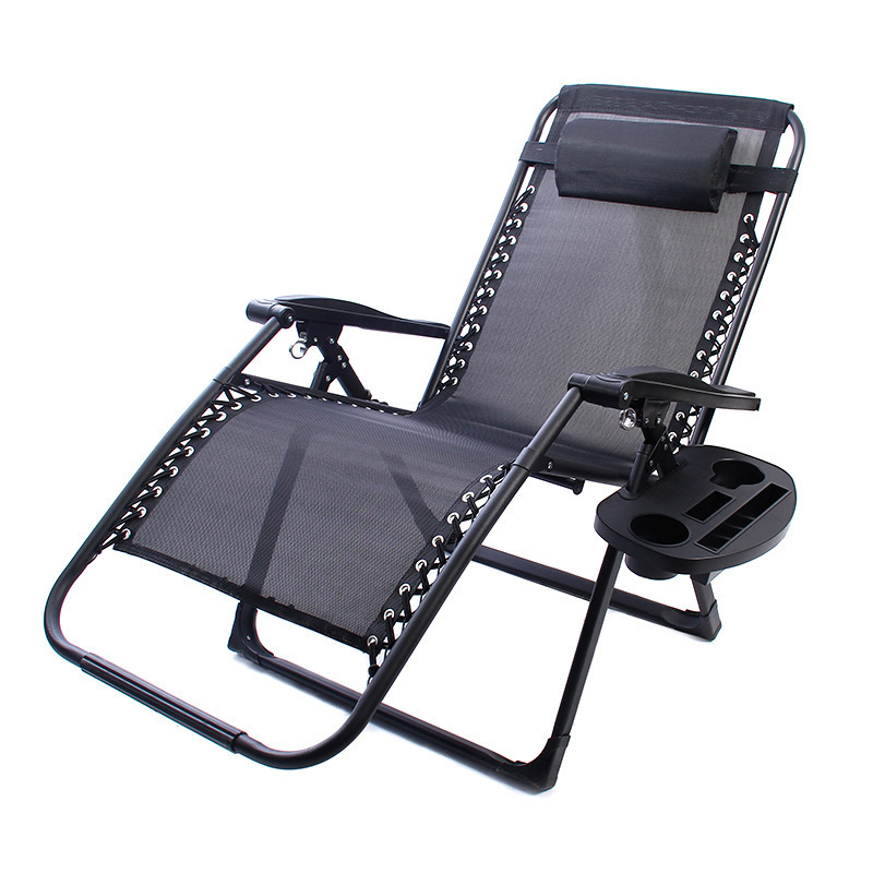 Outdoor Adjustable Quality Zero Gravity Recliner Chair Aluminum Reclining Beach Camping Chair