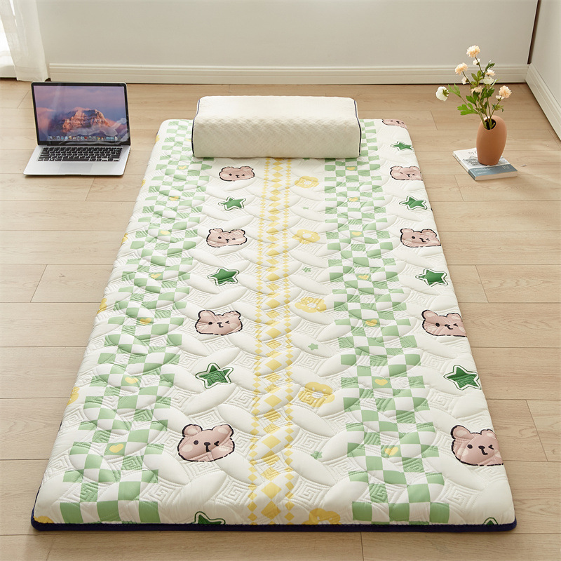 New Design Mattress Student Dormitory Padded Bed Comfortable Folding Floor Sleeping Mat Beautiful Single Mattress Home Furniture