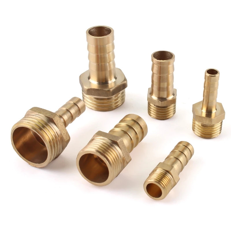 Brass Pipe Fitting 4mm 6mm 8mm 10mm 12mm Hose Barb Tail 1/8