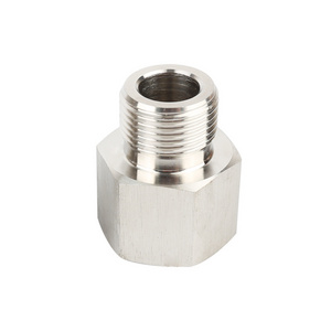 Brass BSP-NPT Adapter 1/4" BSPT male To 1/4" NPT female stainless steel  Pipe Fitting Connector