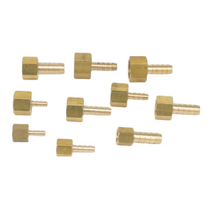 229 PSI 1/8" 1/4" 3/8" NPT Female x 1/8" 3/16" 1/4" 5/16" 3/8" Hose Barb Tail Brass Fuel Fittings Connectors Adapters