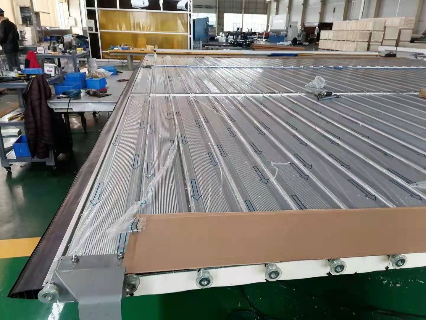 Industry High Speed Spiral Roller Door Warehouse Rapid Insulated Steel Roll Up Doors Fast Aluminum Rolling Shutter Door on Sale