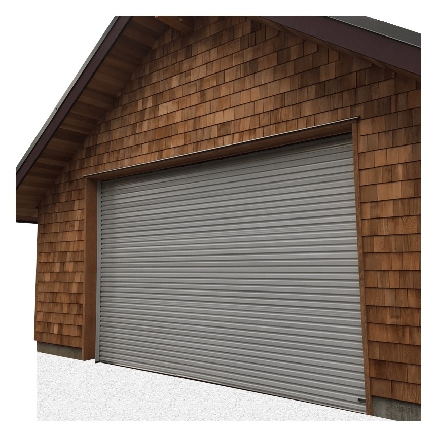 Cheap Price Wholesale Warehouse Galvanized Steel Roll up Doors 9x8 Single Manual Swing Metal Roller Shutter Sliding Garage Door