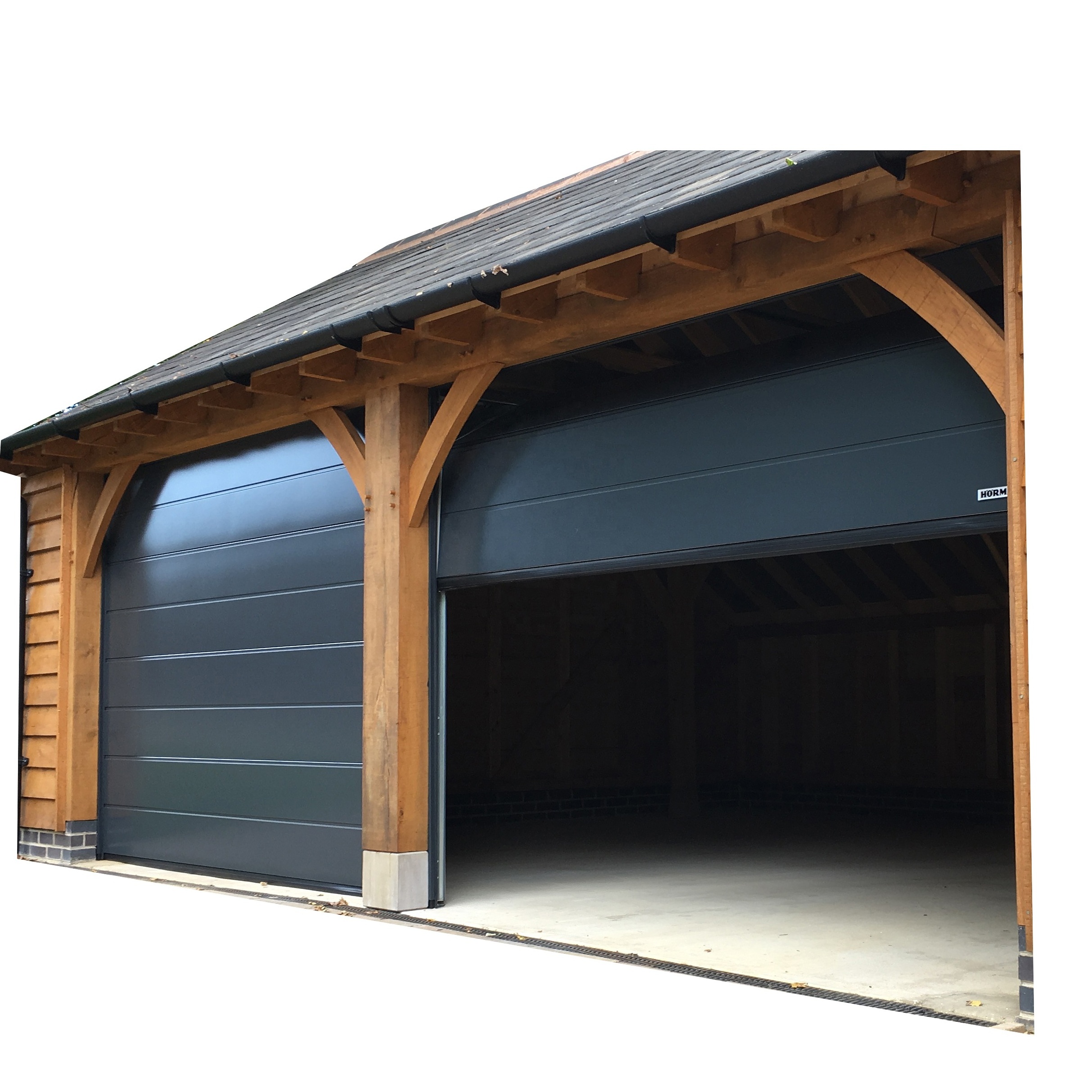 American Modern 9x8 Insulated Garage Door Metal Steel Overhead Sliding Door horizontal Flap Single Carport Garage Doors